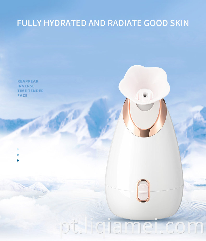 Durable ABS Material Nano Facial Steamer